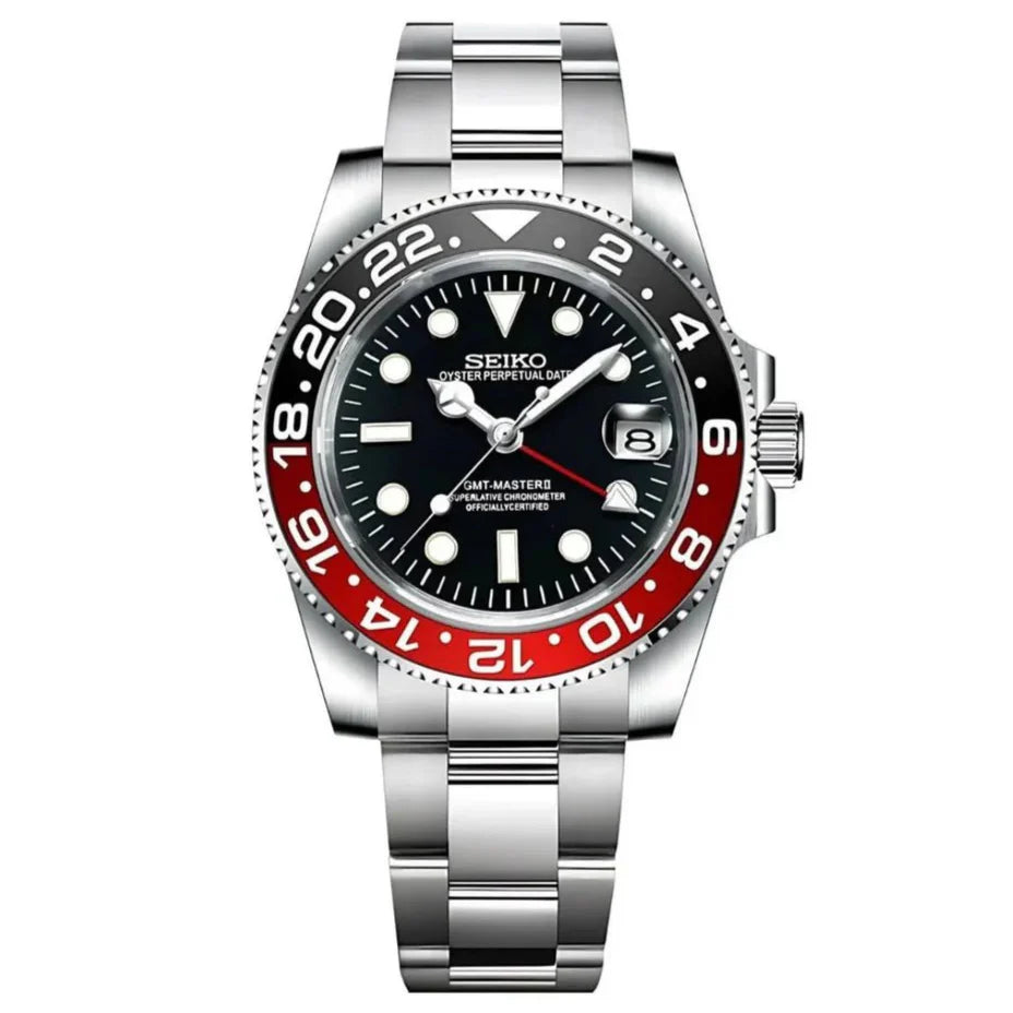 Seiko Mod GMT – Coke Bezel with Oyster Bracelet